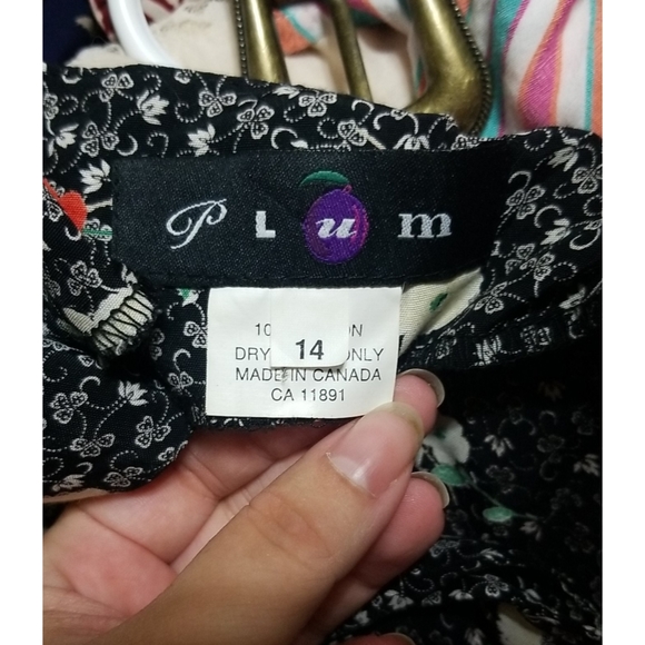 Plum, size 14, floral dress - Picture 6 of 9